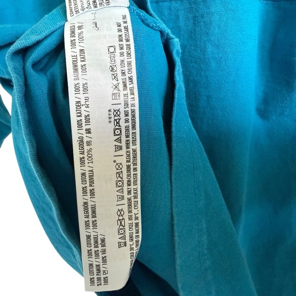 Disney Parks Walt Disney World Spirit Jersey Blue Neon Green Unisex XS Casual - Picture 6 of 8